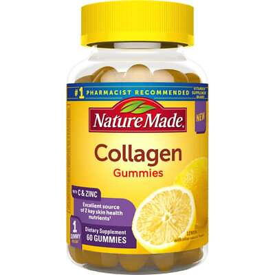 #ad Nature Made Collagen Gummies Lemon 60 Gummies $16.02
