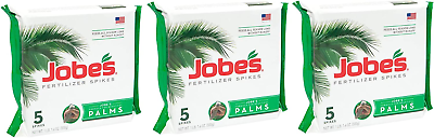 Jobes Palm Tree Fertilizer Spikes 10 5 10 for All Outdoor Trees $48.25