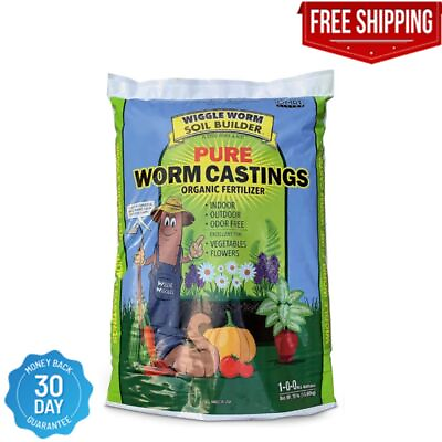 #ad Wiggle Worm #WWSB30LB Worm Castings Organic Fertilizer Soil Builder 30 Pound $57.11