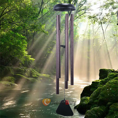 36in Wind Chimes Outdoor Large Deep Tone Windchime Adjustable Tuned Garden Decor $29.39