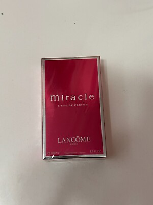 #ad Miracle Perfume by Lancome 3.4 oz. L#x27;eau de Parfum Spray for Women. New In Box $34.99