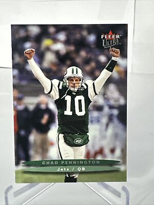 #ad 2003 Fleer Ultra Football Card #5 Chad Pennington New York Jets NFL Football $1.69
