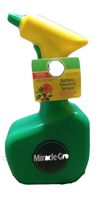 #ad #ad *NEW* MIRACLE GROW BATTERY POWERED SPRAYER *BATTERIES INCLUDED* $8.00