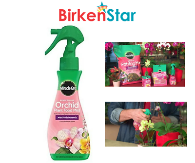 #ad Miracle Gro Orchid Plant Food Mist Orchid Fertilizer 8oz $13.69