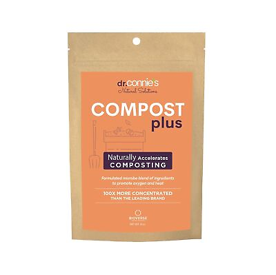 Dr. Connie#x27;s Compost Plus Natural Compost Accelerator Starter $18.99