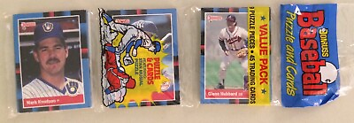 1988 Donruss Baseball Card Rack Pack Mark Knudson Jerry Royster Glenn Hubbard $27.08