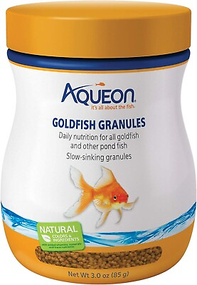 #ad Aqueon Goldfish Granules 3 Ounces $13.59