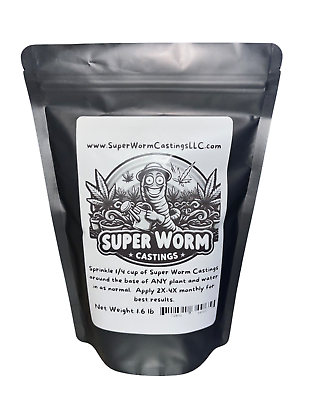 #ad Super Worm Castings $8.99