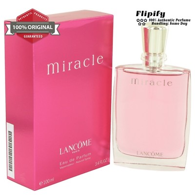 MIRACLE Perfume EDP Spray for Women by Lancome 1 oz 1.7 oz 3.4 oz $49.14