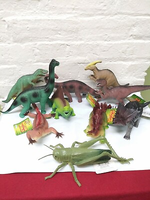 #ad #ad 10 Nature World Dinosaur Figures Toys 7 9” $26.10