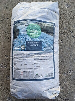 #ad =Ø%ÝNew Sealed=Ø%Ý 50 lbs Gaia Green Glacial Rock Dust $89.99