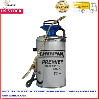 #ad #ad Chapin 1253 2 Gallon Premier Stainless Steel Sprayer for Fertilizer Herbicides $169.90