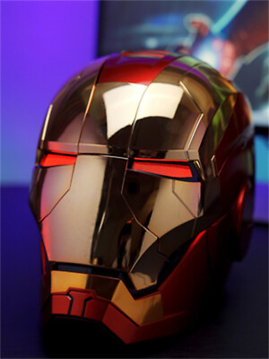 AUTOKING MK5 1:1 Iron Man Helmet Wearable Voice control Mask Cosplay Golden Ver. $219.99