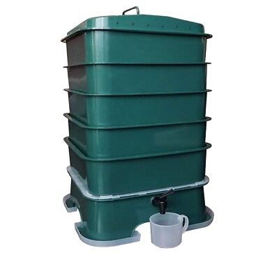 #ad #ad 5 Tray Worm Compost Bin Easy Setup and Sustainable Design $109.00