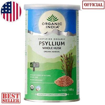#ad Psyllium Organic India Exp.2025 OFFICIAL 6 Box 600 gram Entire Gastrointestinal $54.95