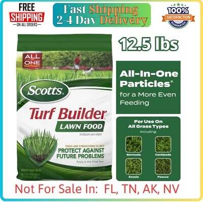 #ad #ad Scotts Turf Builder Lawn Fertilizer 5000 sq. ft. 12.5 lbs. NEW $25.52
