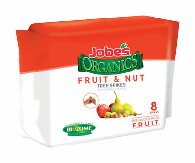 Jobe#x27;s Organics Fertilizer Spikes For Fruit amp;amp; Nut 8 pk $18.99