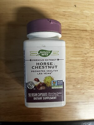 #ad Nature#x27;s Way Horse Chestnut Standardized 90 Caps 250 mg with free shipping. $13.00