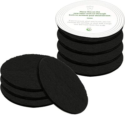 #ad #ad Pack of 8 Compost Bin Charcoal Filters Round Indoor Kitchen Compost Bucket Ac... $16.84