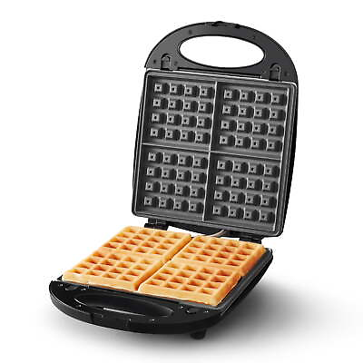 Waffle Maker Machine Removable Plate Breakfast Stainless Kitchen Steel Non Stick $42.85
