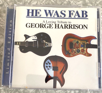 #ad #ad He Was Fab A Loving Tribute to George Harrison CD 2002 Jealousy Clean Disc $33.89