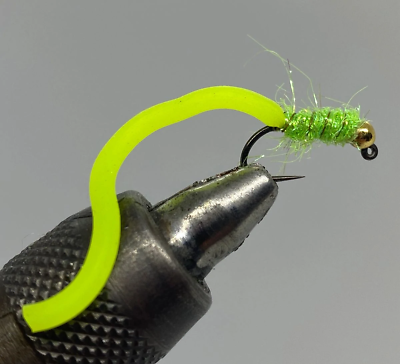#ad #ad Tungsten Jig Squirmy Worm Chartreuse $9.99
