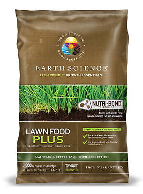 #ad Lawn Food Plus Natural Lawn Fertilizer 20 lb 5000 sq.ft. Coverage $21.06