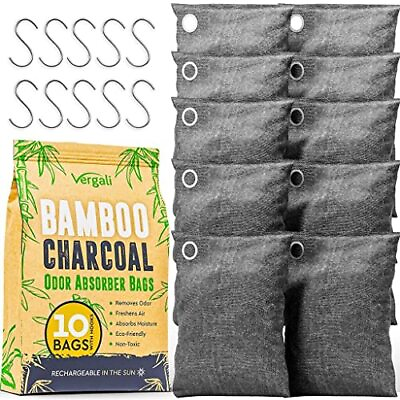 #ad Nature Fresh Bamboo Charcoal Air Purifying Bags Deodorizer amp; Moisture Eliminator $27.74