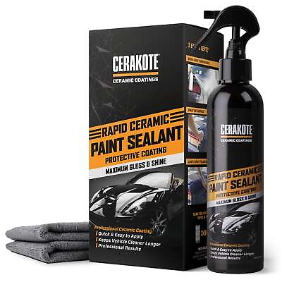 CERAKOTE® Rapid Ceramic Paint Sealant Kit 8oz Bottle $17.95