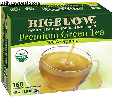 Bigelow Premium Organic Green Tea 160 Ct. $17.75