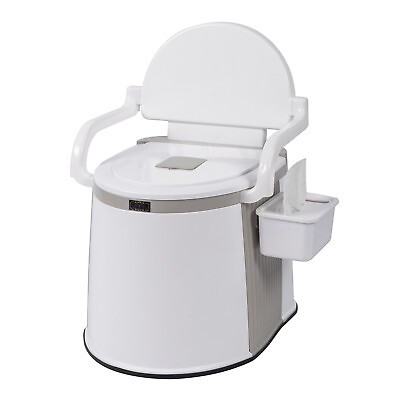 #ad #ad Portable Toilet Outdoor Commode with Inner Bucket amp; Removable Holder for Camping $46.99