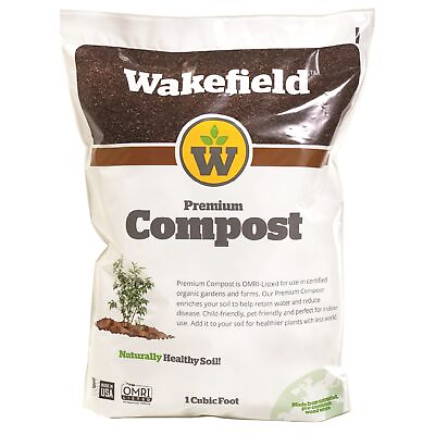 #ad #ad Wakefield Premium OMRI Listed Organic Aged Compost 1 CF $33.52