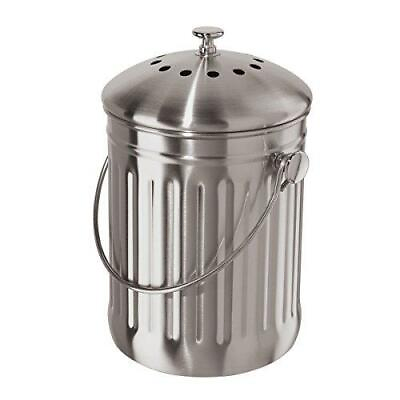 Oggi Compost Pail Stainless Steel $58.09
