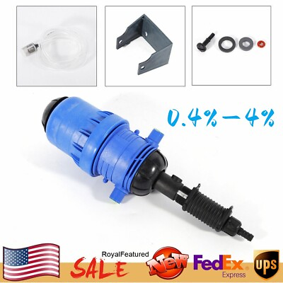 #ad Automatic Fertilizer Injector Water driven 0.4 4% Proportional Doser Dispenser $84.56
