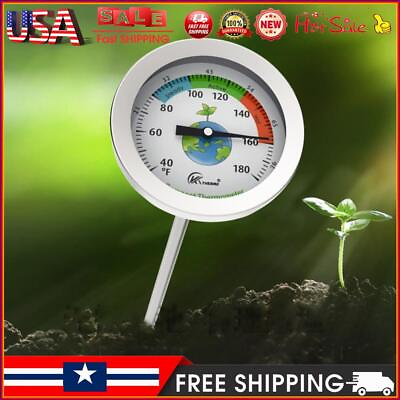 #ad #ad 50cm Temperature Monitor Compost Soil Thermometer Probe for Garden Lawn Plant $11.19