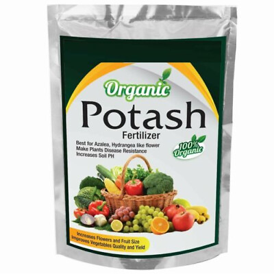 #ad Organic Potash Fertilizer for Gardening 880 GM helps in growing veggies $39.70
