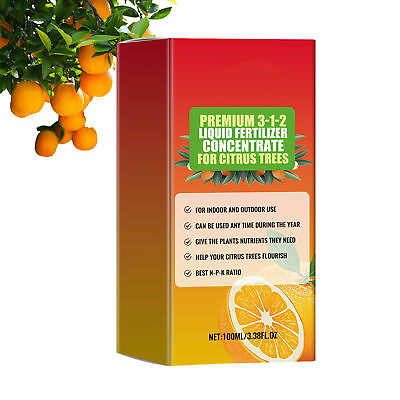 #ad 100ml Premium Liquid Organic Citrus Tree Plant Fertilizer for Citrus Plant $12.59