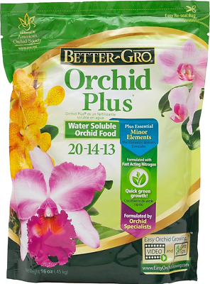 Orchid Fast Growth Booster Enhancer Fertilizer Food Water Soluble Fertilizer16oz $9.99