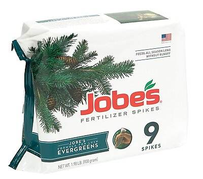 #ad Jobe#x27;s Fertilizer Spikes Evergreen Tree 9 Count Slow Release Cypress Ju... $12.42