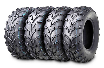 New Set 4 ATV Tires 24x8 12 24x8x12 Front amp; 24x10 11 24x10x11 Rear 6PR Mud $286.99