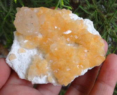 #ad #ad Heulandite On Stilbite Rock Minerals Specimen A=15 $70.00