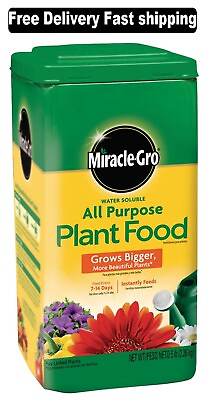 #ad #ad Miracle Gro Water Soluble All Purpose Plant Food 5 lbs. for all vegetable $11.90