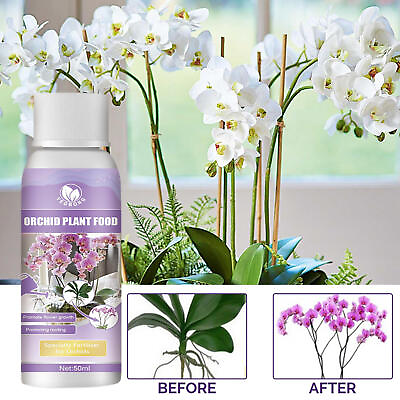 #ad Orchid Fertilizer Liquid 50ml Plant Growth Enhancer Supplement Plant Nutrient $8.54