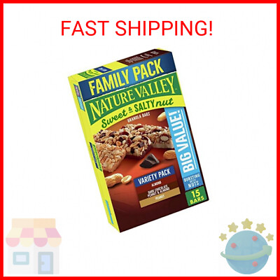 #ad #ad Nature Valley Granola Bars Sweet and Salty Nut Variety Pack 15 ct $11.15