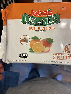 #ad #ad Jobe#x27;s Organics Fertilizer Spikes Fruit and Citrus 8 Count Slow Release Exp 2028 $24.99