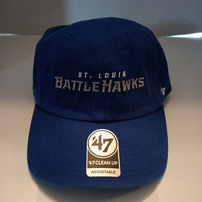 #ad St. Louis Battlehawks XFL #x27;47 Clean Up Adjustable Blue Hat $14.97