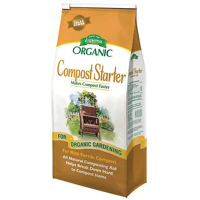 Espoma Organic Compost Starter 4lb Bag $20.34