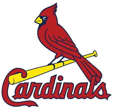 #ad St Louis Cardinals Logo Die Cut Laminated Vinyl Sticker Decal MLB $3.75