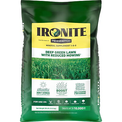 #ad Mineral Supplement Fertilizer 30lb 10000 Sq.ft.Fertilizers Promote Growth Lawns $39.85