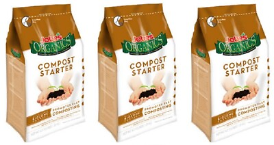 #ad Jobe#x27;s 09926 4 lb Organic Compost Accelerator Starter Maker Quantity 3 Bags $49.99